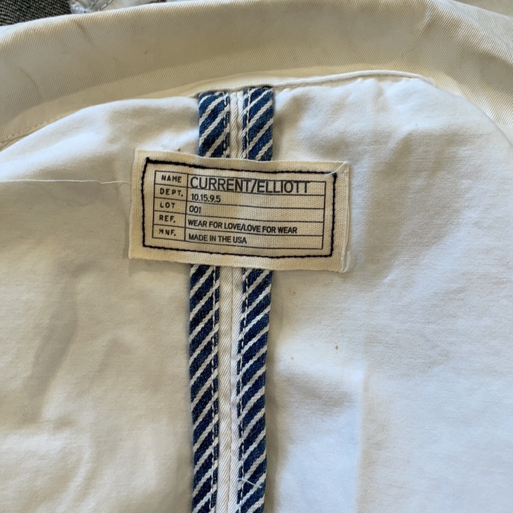 Current Elliot White Denim Jacket - image 6